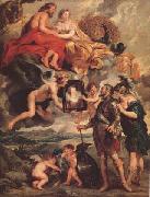 Peter Paul Rubens Henry Iv Receiving The Portrait of Maria de'Medici (mk27) oil painting picture wholesale